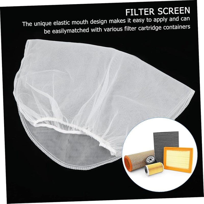 2 Pack Fine Mesh Paint Strainer Bag Elastic Filter For Hydroponics Gardening - Image 2